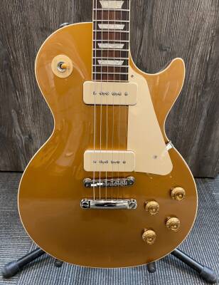 Store Special Product - Gibson - Les Paul Standard 50s w/P90 Pickups - Gold Top